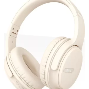 Audífono gamer inalámbrico HTC HP01 blanco con luz LED