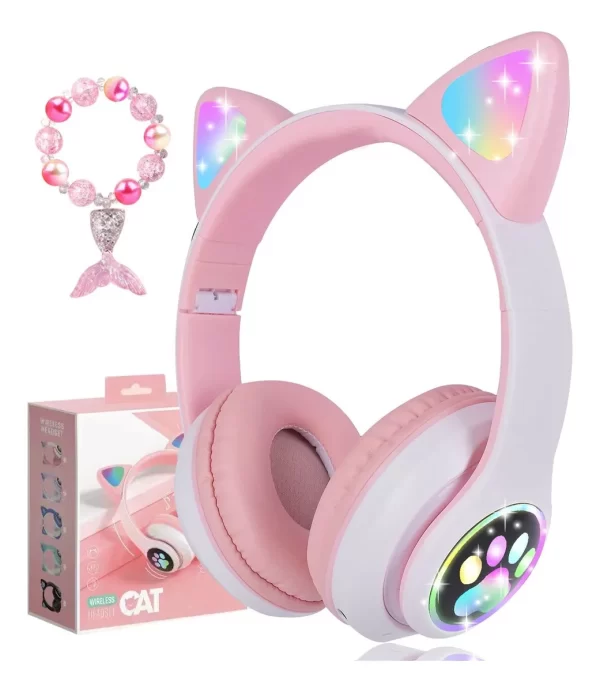 Audifonos Orejas De Gato