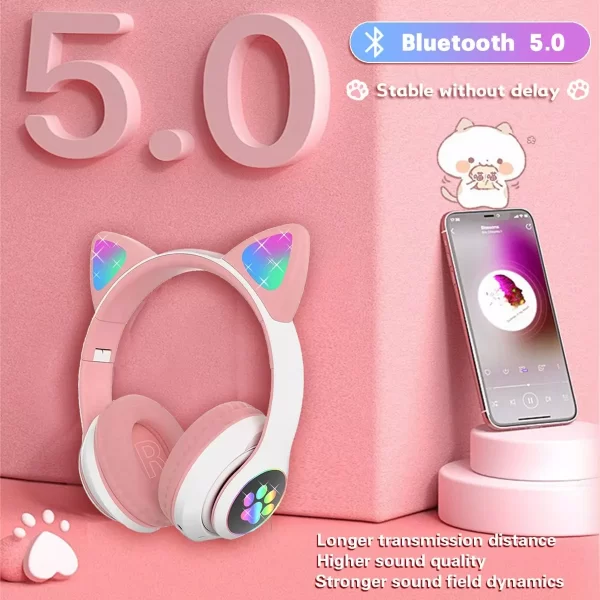 Audifonos Orejas De Gato - Image 4