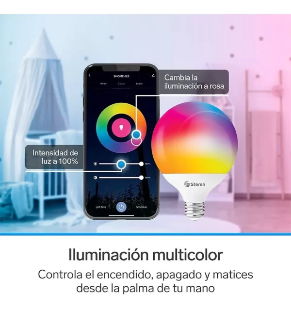 Shome-122 Foco Led Wi-fi Multicolor, 15 W para Alexa - Image 3