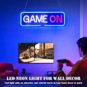 Letreros de neón para decoración de sala de cuentas, luces de neón con cable USB con interruptor, letreros de luz LED acrílica, decoración de pared